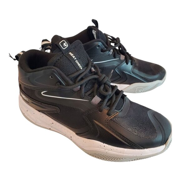 NWT  AND1 SZ 8  Men's Black Heatcheck Basketball Shoes - Picture 2 of 9